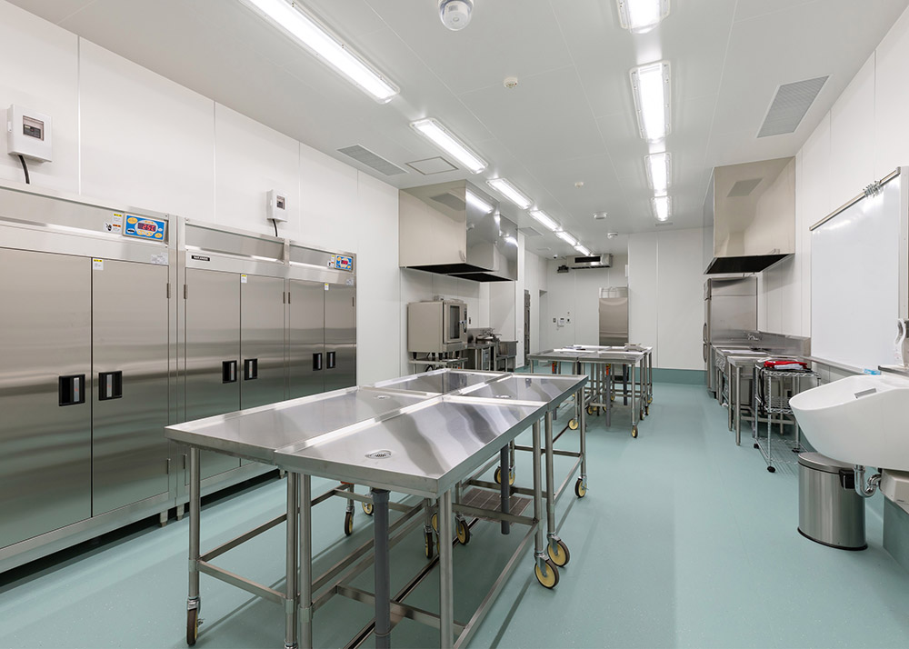 荒尾市・長洲町学校給食センター新築工事の実績写真