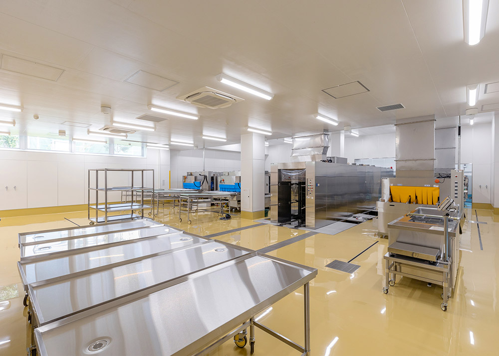 荒尾市・長洲町学校給食センター新築工事の実績写真