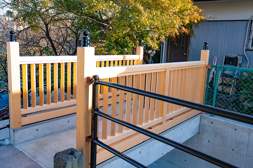 金井寺道路改良工事の実績写真