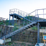 万田坑施設内階段設置工事実績サムネイル
