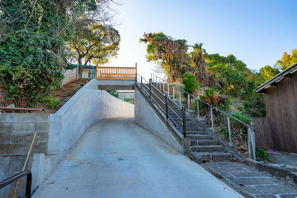金井寺道路改良工事の実績写真