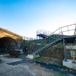 万田坑施設内階段設置工事実績サムネイル