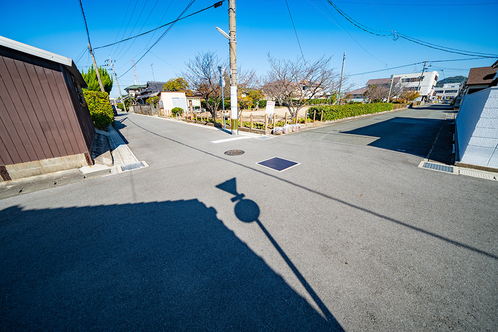 昭和日の出1号線道路改良工事の建築実績写真