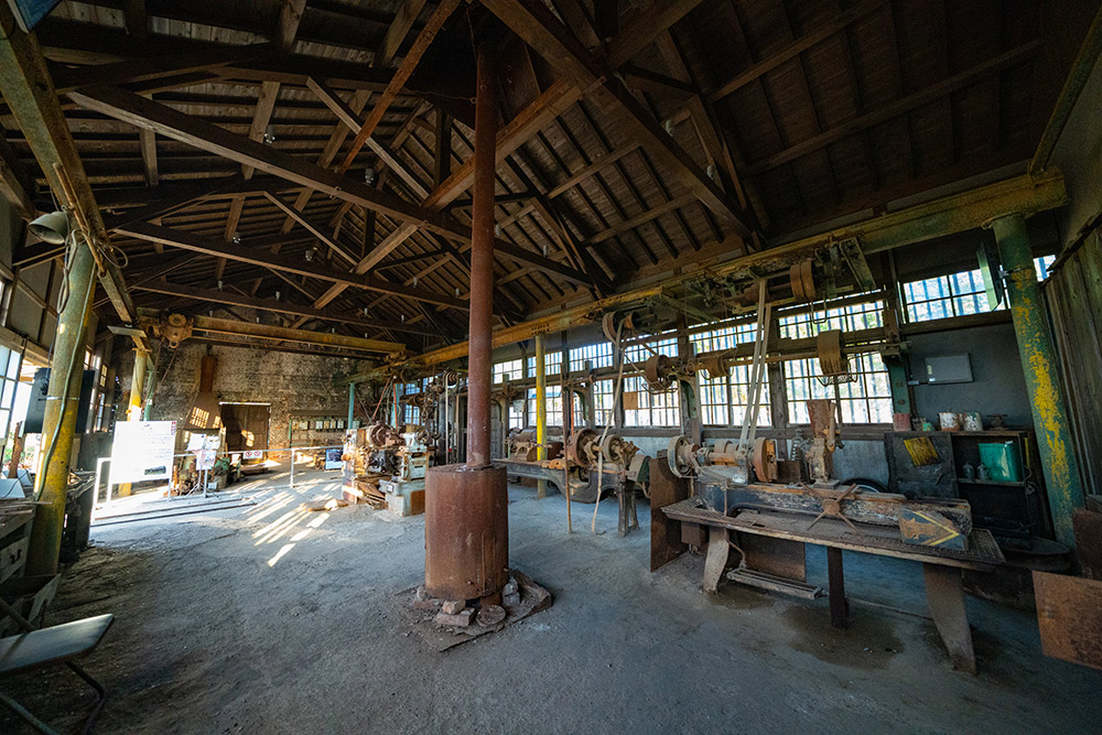 史跡三井三池炭鉱跡万田坑職場保存整備工事の建築実績写真
