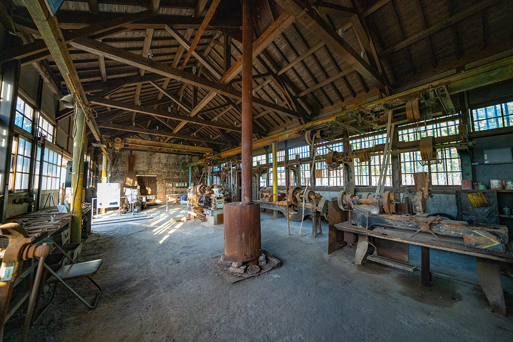 史跡三井三池炭鉱跡万田坑職場保存整備工事の実績写真