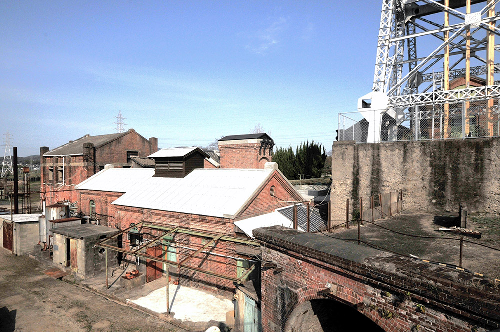 万田坑第二竪坑櫓補修工事の建築実績写真