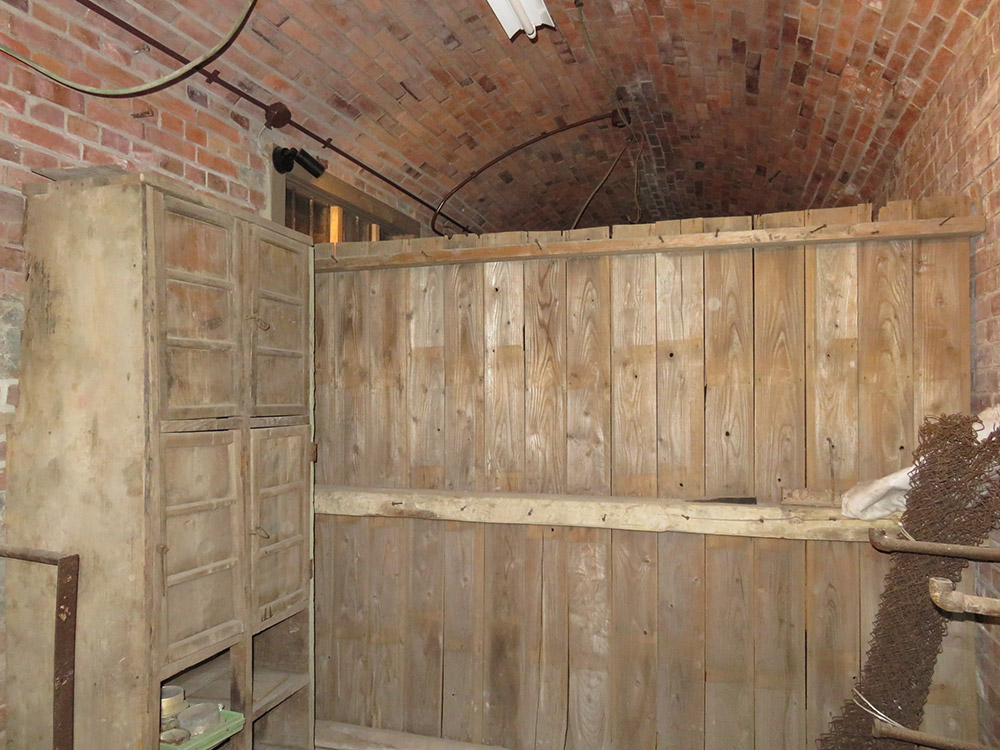 万田坑第二竪坑櫓補修工事の実績写真