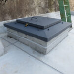 万田坑第二竪坑櫓補修工事実績サムネイル