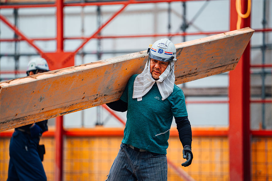 重機オペレーター・土木工事スタッフの実績写真